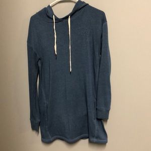 Sweatshirt cardigan